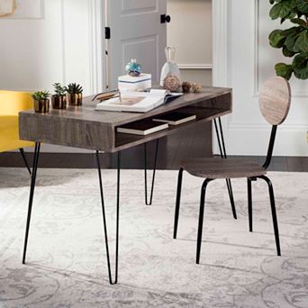 Safavieh Mid-Century Modern Desk & Chair 2 pc Set