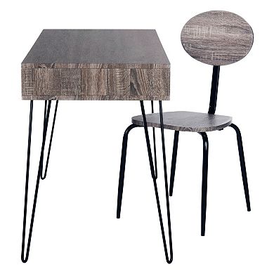 Safavieh Mid-Century Modern Desk & Chair 2-piece Set