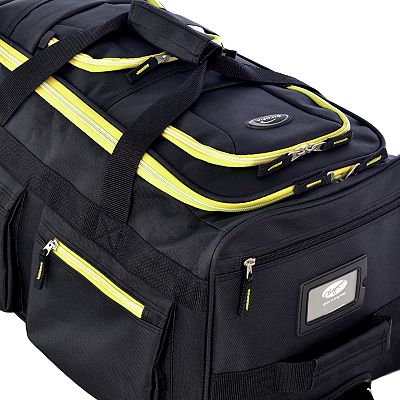 Olympia 8 Pocket Rolling Duffel Bag