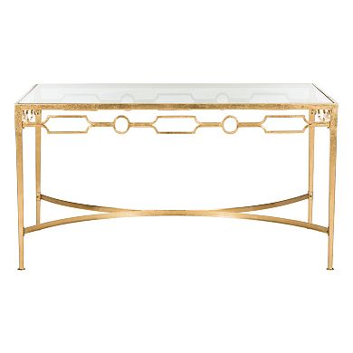 Safavieh Gold Finish Contemporary Coffee Table