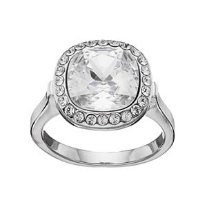 Brilliance Crystal Halo Ring with Swarovski Crystals