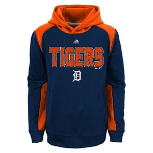 Boys 8-20 Majestic Detroit Tigers Geo Fuse Hoodie