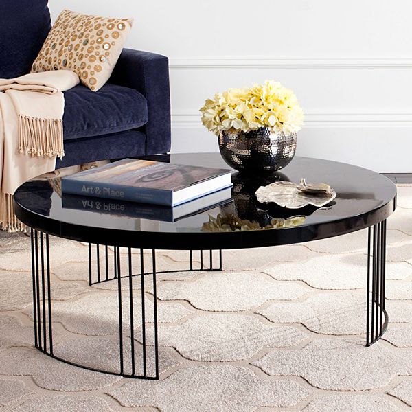 Safavieh Rustic Contemporary Round Coffee Table