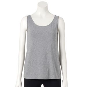 Women's Croft & Barrow® Essential Scoopneck Tank