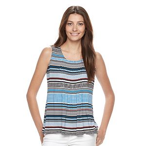 Women's Croft & Barrow® Pintuck Tank
