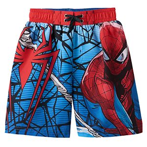 Boys 4-7 Marvel Spider-Man Swim Trunks