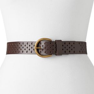 Women's SONOMA Goods for Life™ Teardrop Perforated Belt