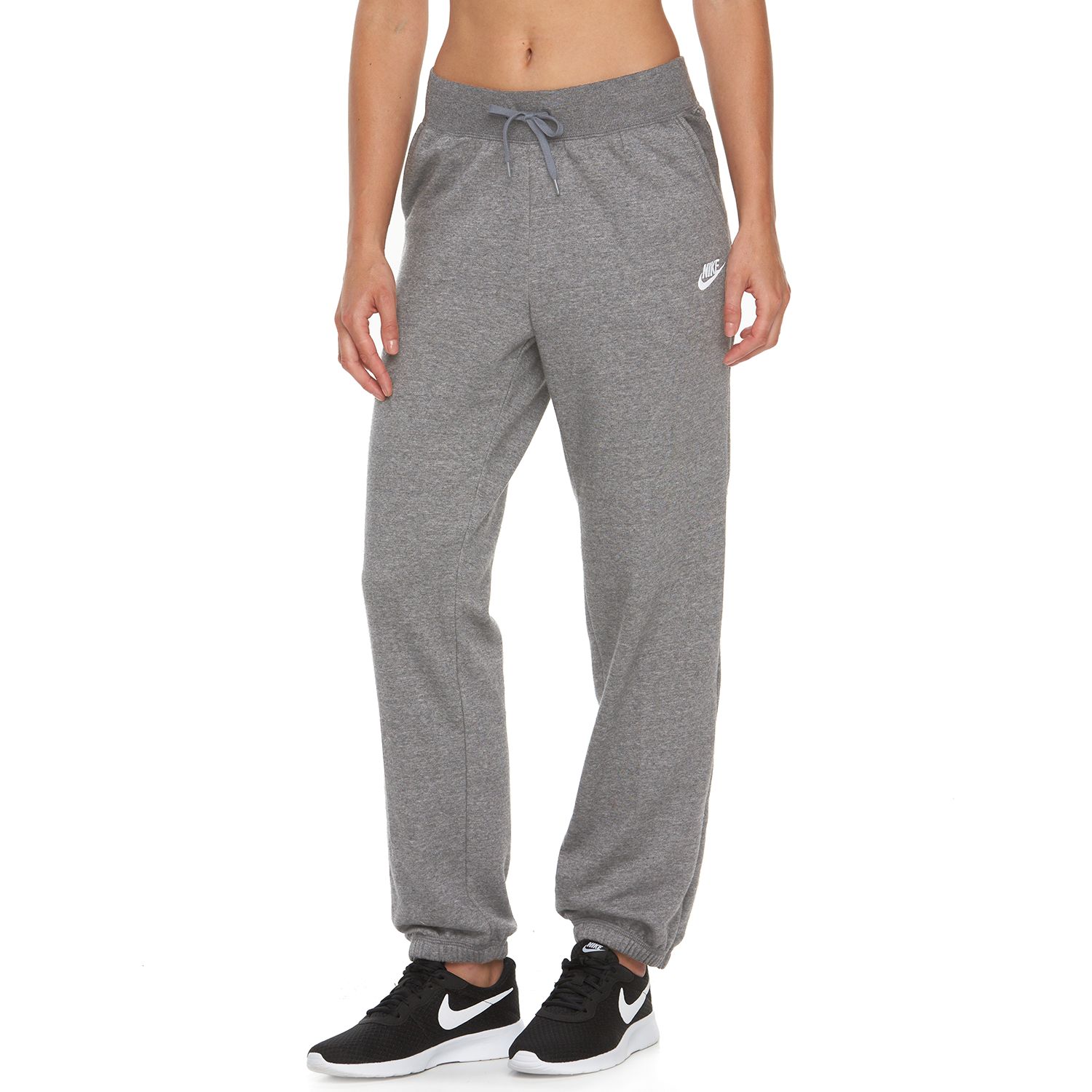 nike gray women's sweatpants