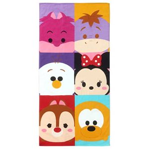Disney Tsum Tsum Peek-A-Boo Printed Beach Towel