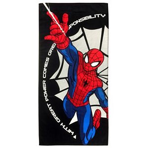 Marvel Comics Spider-Man Spidey Power Printed Beach Towel