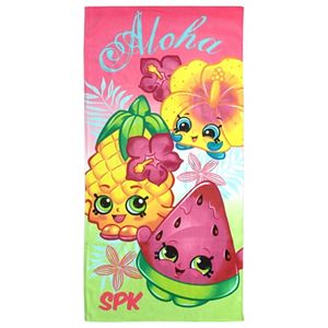 Moose Toys Shopkins Character Printed Beach Towel