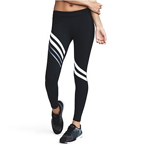 Women's Under Armour Favorite Engineered Striped Leggings