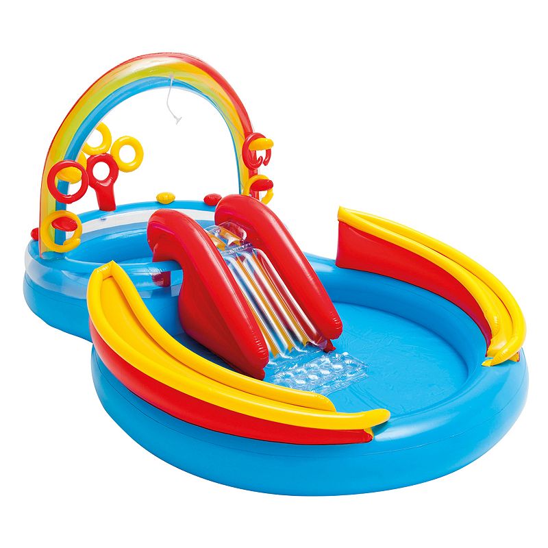 60023047 Intex Rainbow Ring Play Center, Multicolor sku 60023047