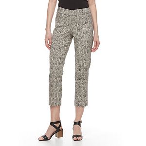 Women's Dana Buchman Chevron Ankle Pants