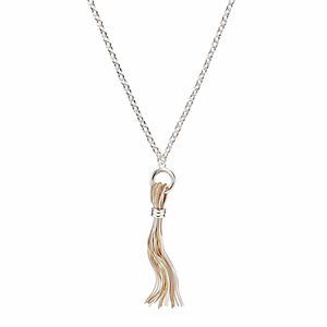 Jennifer Lopez Long Tassel Y Pendant Necklace