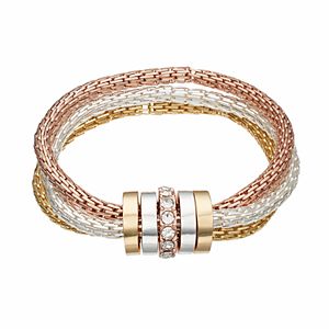 Jennifer Lopez Mesh Multi Strand Stretch Bracelet