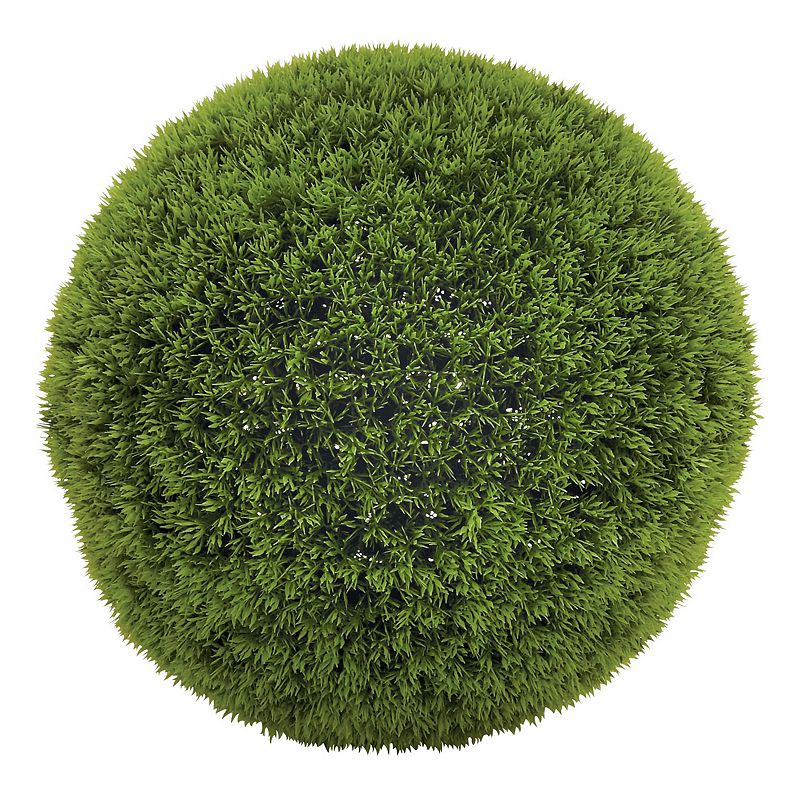 27837305 Artificial Grass Ball Decor, Green sku 27837305