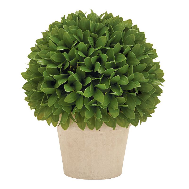 Artificial Large Leafy Plant Table Decor, Green