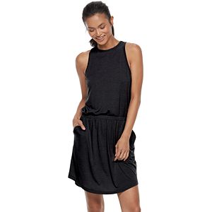 Petite Tek Gear® Jersey Drop-Waist Dress