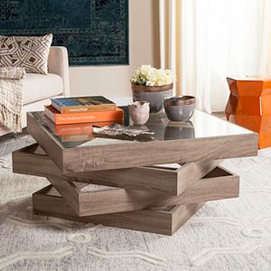 Safavieh Contemporary Geometric Coffee Table