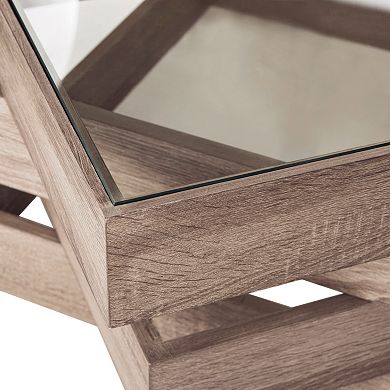 Safavieh Contemporary Geometric Coffee Table