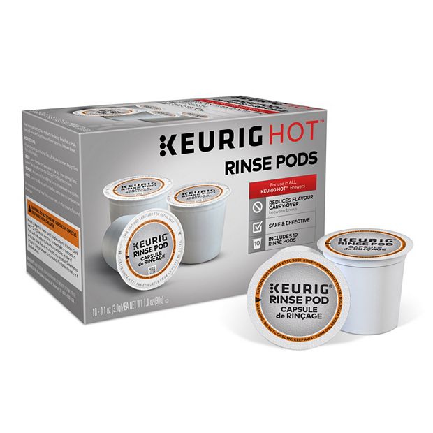 keurig rinse pods directions