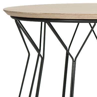 Safavieh Retro Contemporary Round End Table