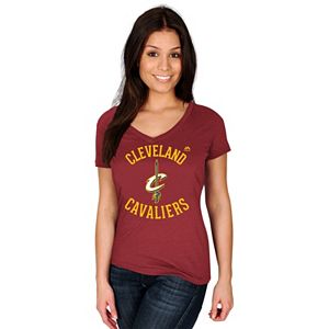 Women's Majestic Cleveland Cavaliers Get Aggressive Tee