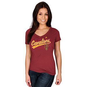 Women's Majestic Cleveland Cavaliers That's the Stuff Tee