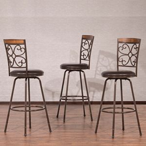 Hillsdale Furniture Woodland Swivel Stool 3-piece Set