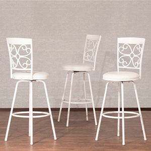 Hillsdale Furniture Woodland Swivel Stool 3-piece Set