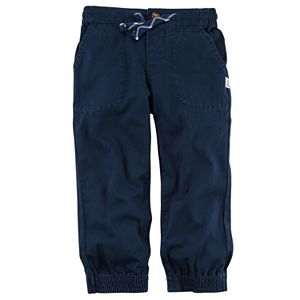 Boys 4-8 Carter's Gray Twill Utility Jogger Pants
