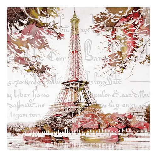 Paris Springtime Canvas Wall Art