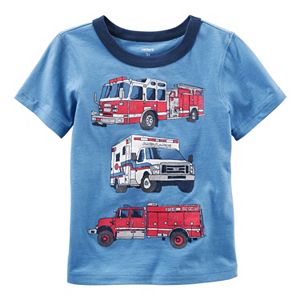 Baby Boy Carter's Short Sleeve Vehicle Graphic Tee