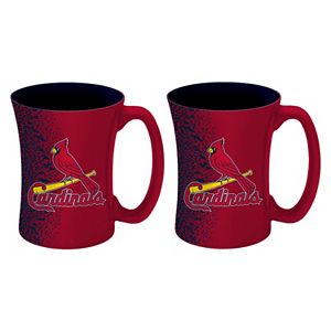 Boelter St. Louis Cardinals Mocha Coffee Mug Set