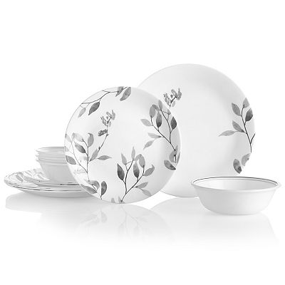 Corelle Misty Leaves 12 pc. Dinnerware Set