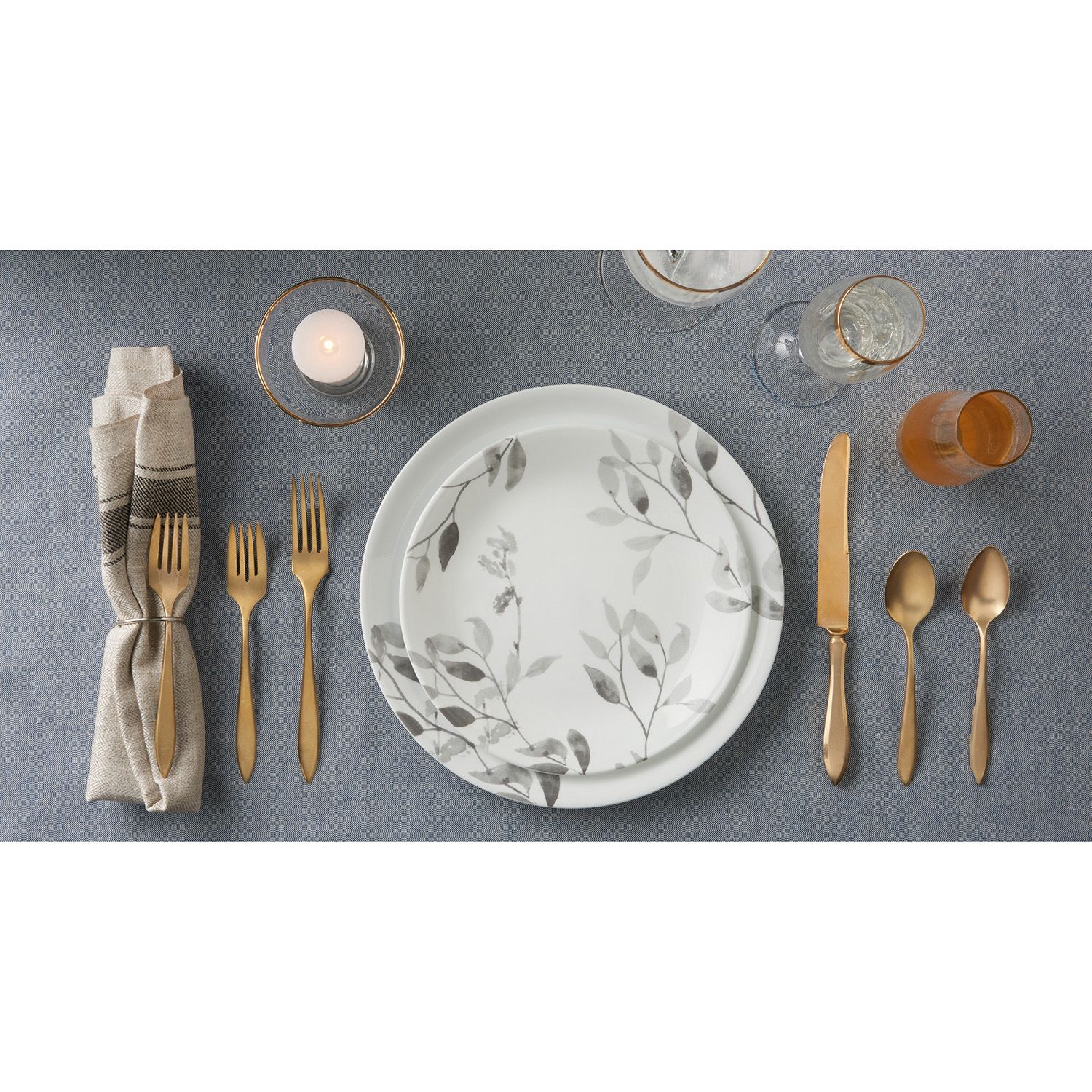 Corelle Misty Leaves Dinnerware - Thumbnail 4