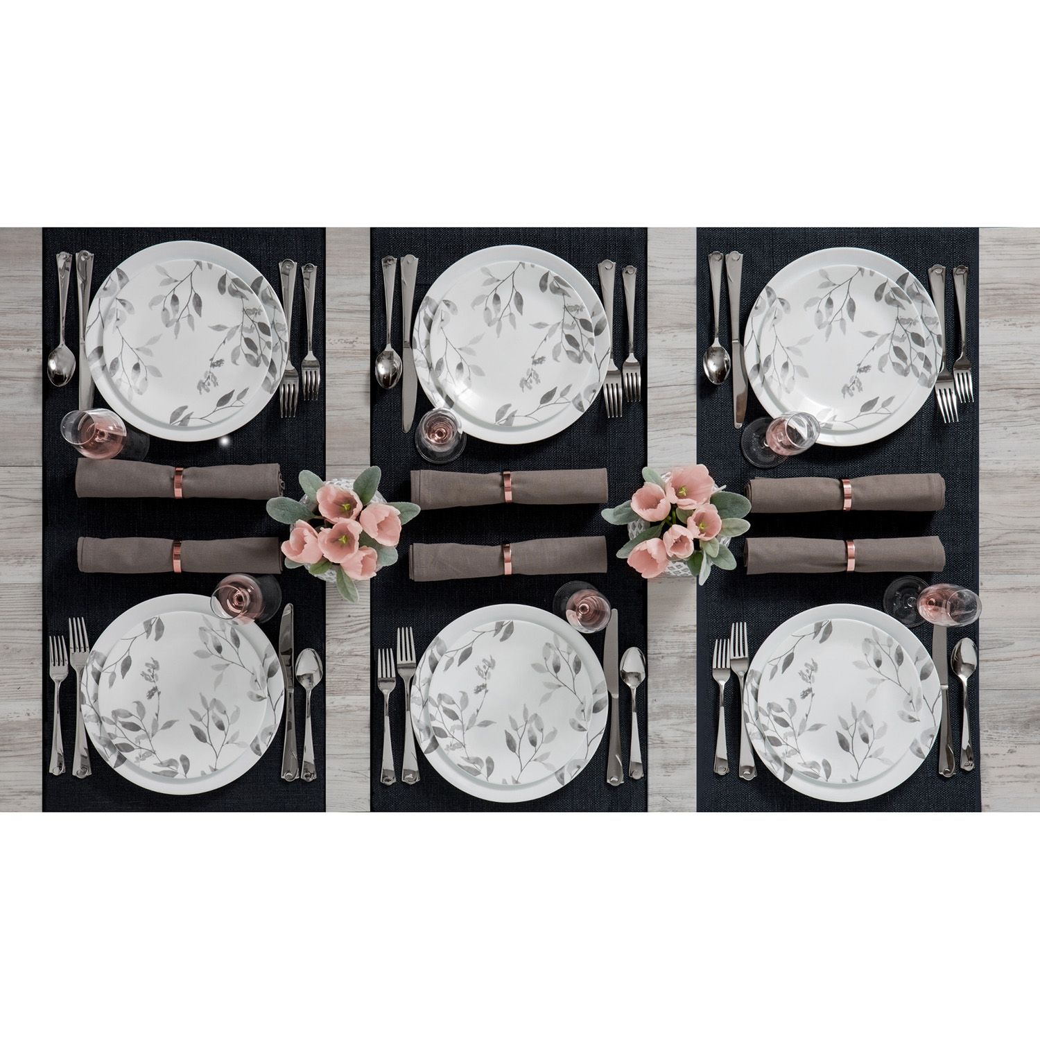 Corelle Misty Leaves Dinnerware - Thumbnail 2