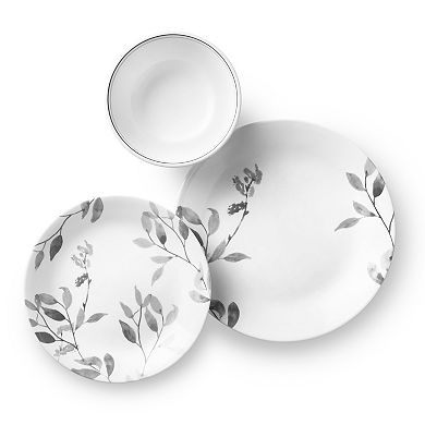 Corelle Misty Leaves 12-pc. Dinnerware Set