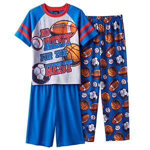 Boys Jelli Fish 3-Piece Pajama Set