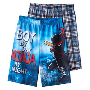 Boys Jelli Fish 2-Pack Sleep Shorts