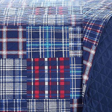 My World Plaid Quilt Set with Coordinating Pillow