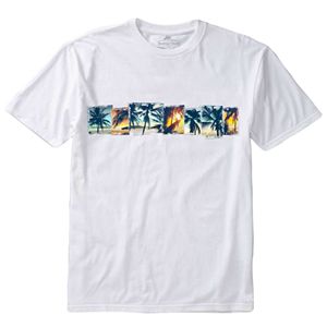 Men's Newport Blue Island Photo Band Tee