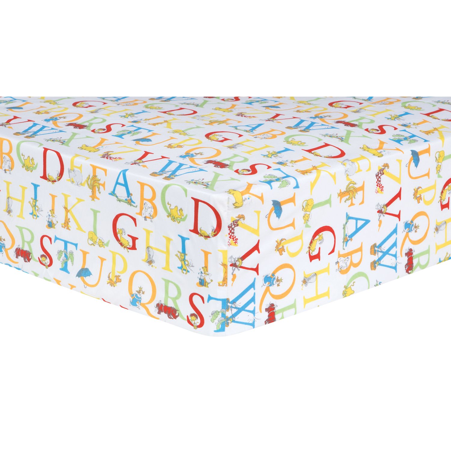 alphabet crib sheet