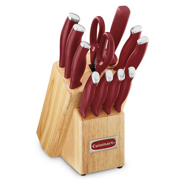 Cuisinart® Color Pro Collection 12-pc. Knife Block Set - Red