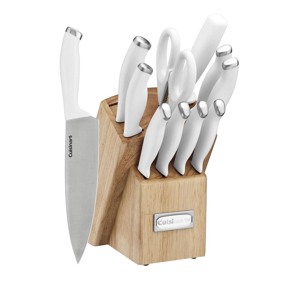 Cuisinart® Color Pro Collection 12-pc. Knife Block Set - White