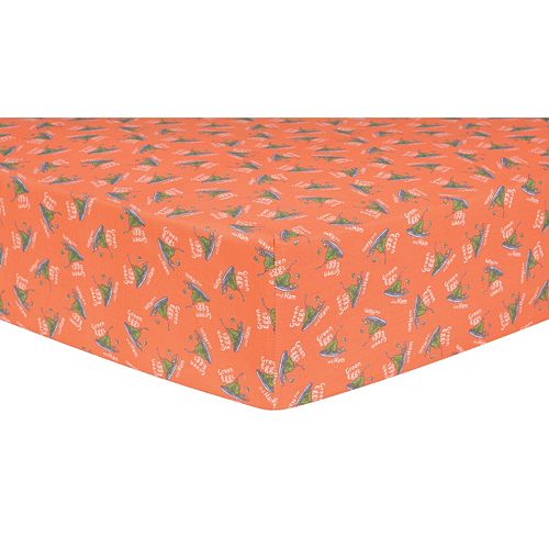 Dr Seuss Green Eggs Ham Fitted Crib Sheet By Trend Lab