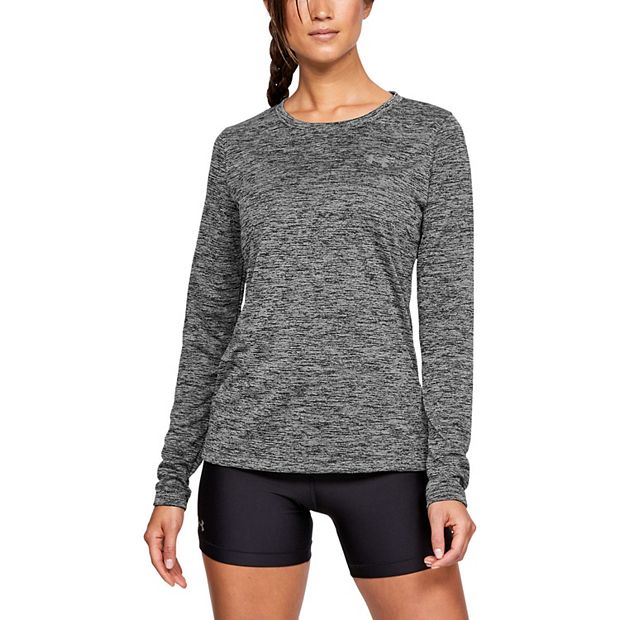 Under Armour Tech™ Long Sleeve Gym Top, Black, S