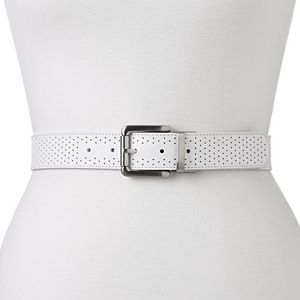 Women's Nike Perforated Reversible Leather Golf Belt