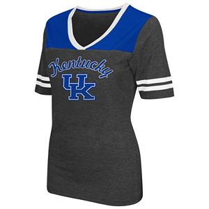 Women's Campus Heritage Kentucky Wildcats Twist V-Neck Tee